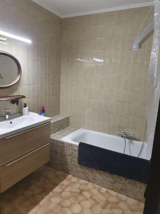 Appartement F3 Meuble Et Equipe แซงต์-ซีเปรียง ภายนอก รูปภาพ